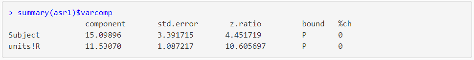 asreml r 4 aic